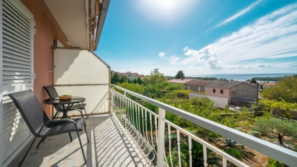 Apartman Ljubica 1 s pogledom na more